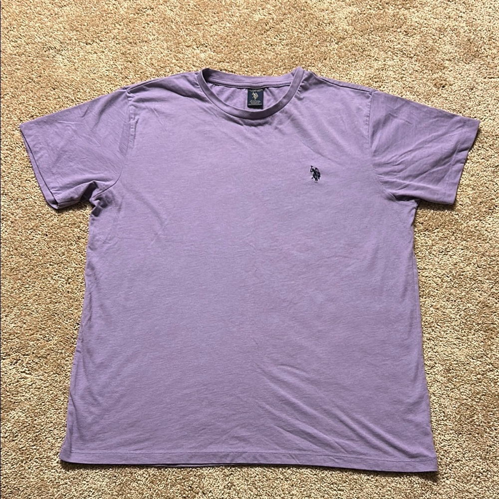 Men's Purple Polo by Ralph Lauren Shirt